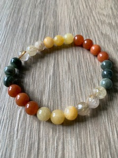 Jean Claude - Women's Rutilated Quartz Bracelet