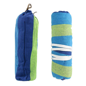 Double Hammock 450 Lbs Portable Travel Camping Hanging Hammock