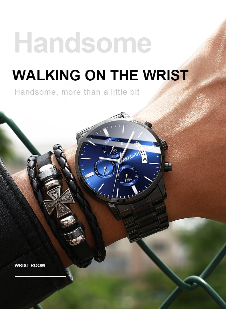 BELUSHI Fashion Men's Quartz Watch