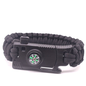 Braided Men's Multi-function Paracord Survival Bracelet