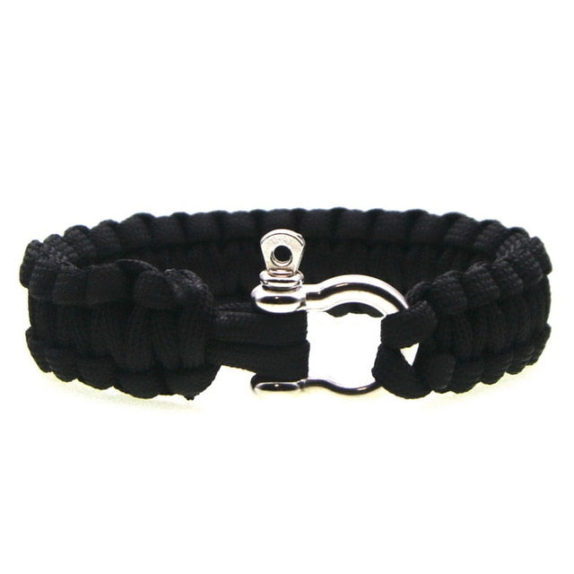 Braided Men's Multi-function Paracord Survival Bracelet