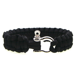 Braided Men's Multi-function Paracord Survival Bracelet