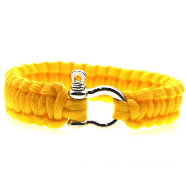 Braided Men's Multi-function Paracord Survival Bracelet