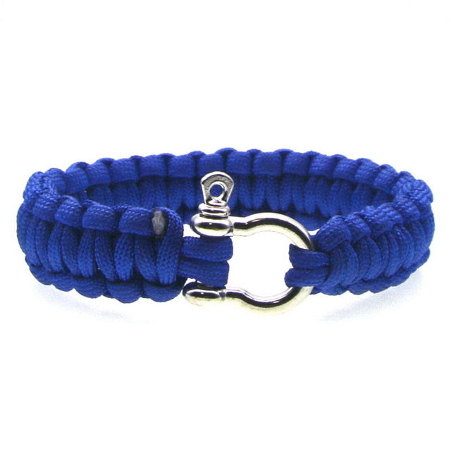 Braided Men's Multi-function Paracord Survival Bracelet