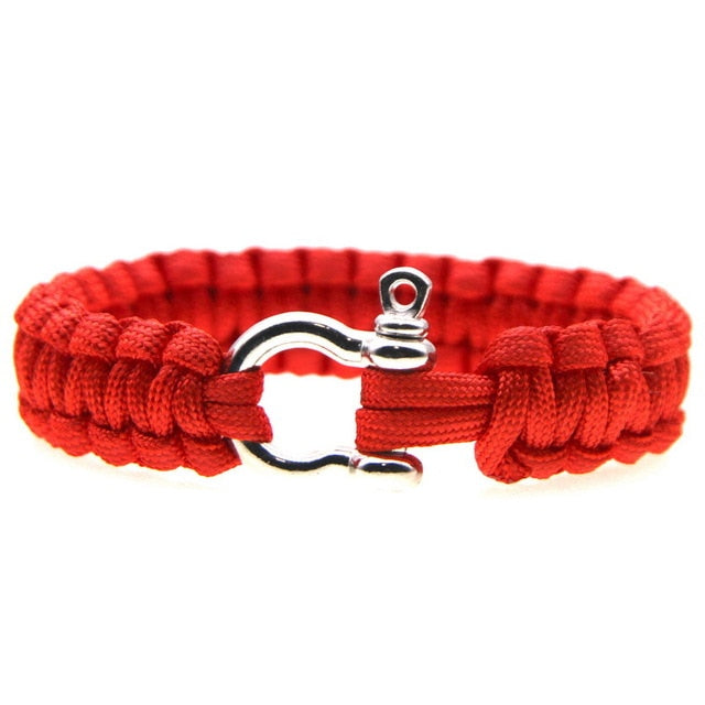 Braided Men's Multi-function Paracord Survival Bracelet