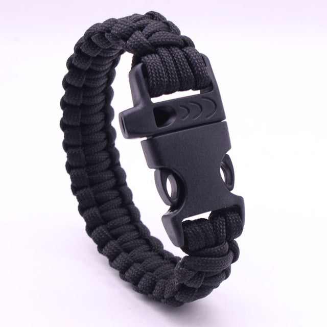 Braided Men's Multi-function Paracord Survival Bracelet