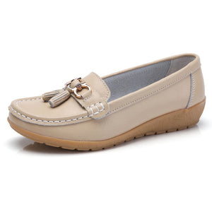 2020 New Women's Genuine Leather Loafers