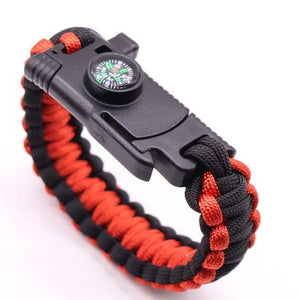 Braided Men's Multi-function Paracord Survival Bracelet